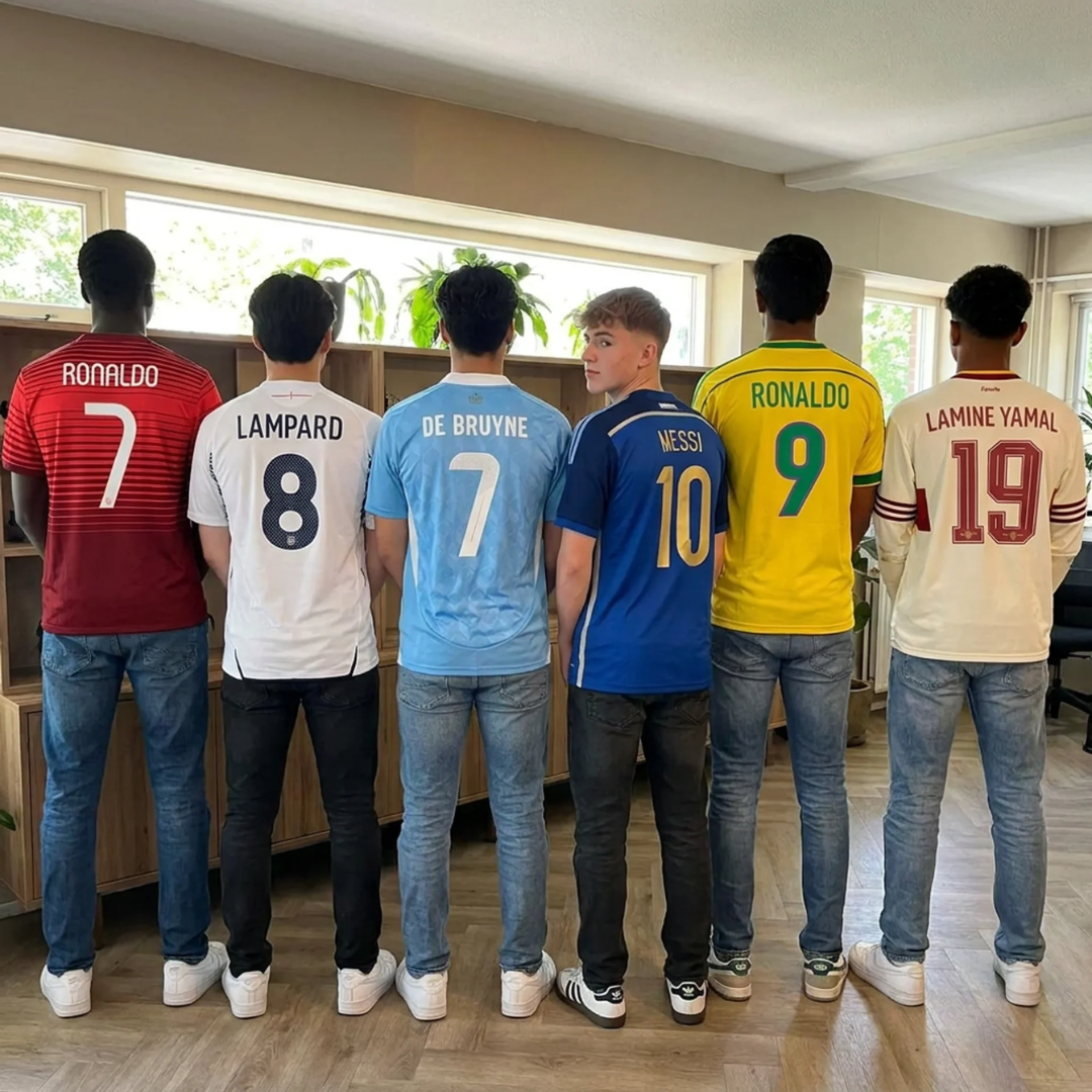 WM | BEFLOCKTES MYSTERY TRIKOT