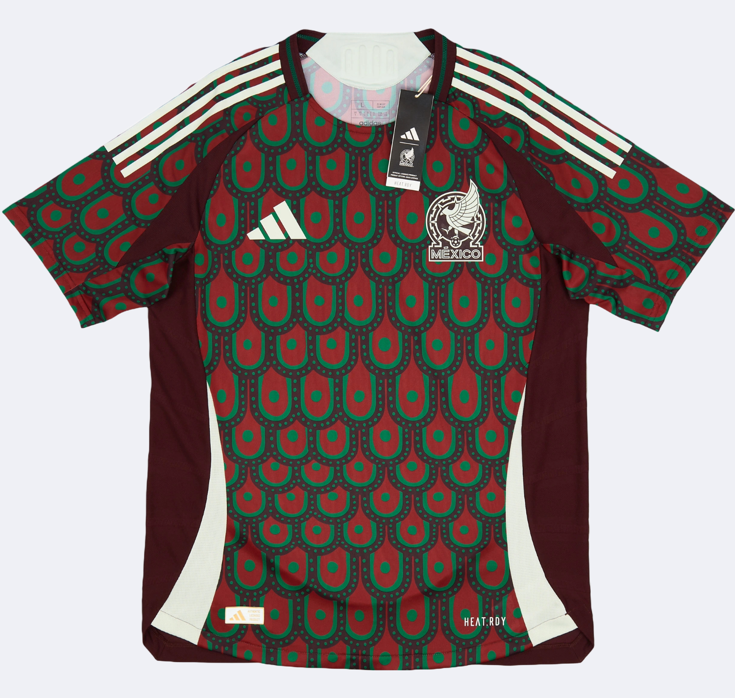 Mexico 2024-25 Authentic Home Shirt - MyBallerBox