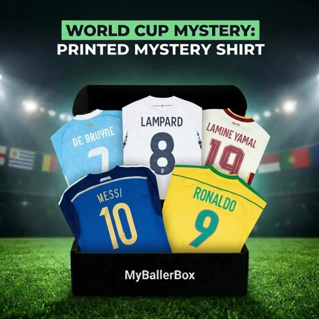 WM | BEFLOCKTES MYSTERY TRIKOT